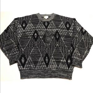 Vintage 80s 90s Coogi Style Abstact Sweater